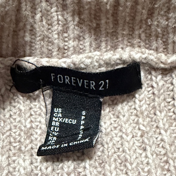 Forever 21 Tan Sweater - Picture 2 of 2